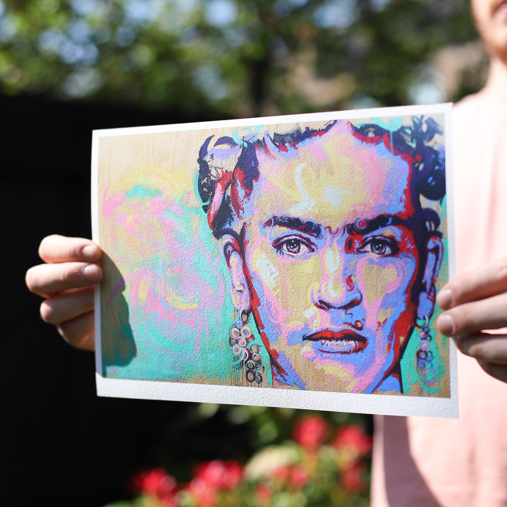 Frida Kahlo Mural Giclee Print