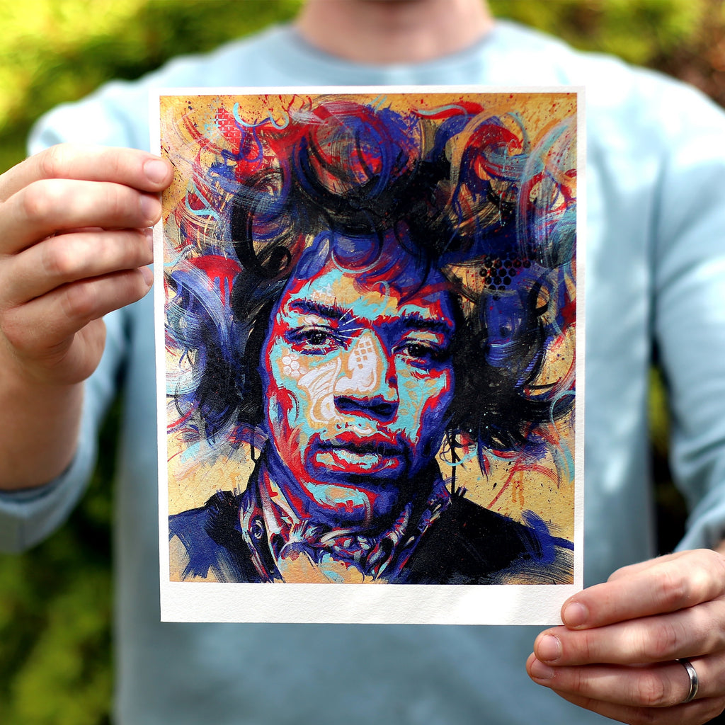 Jimi Hendrix Giclee Print