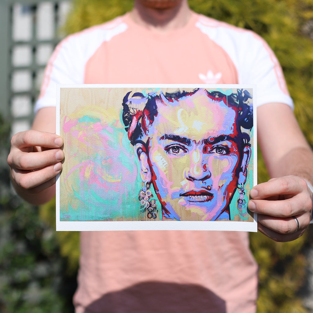 Frida Kahlo Mural Giclee Print