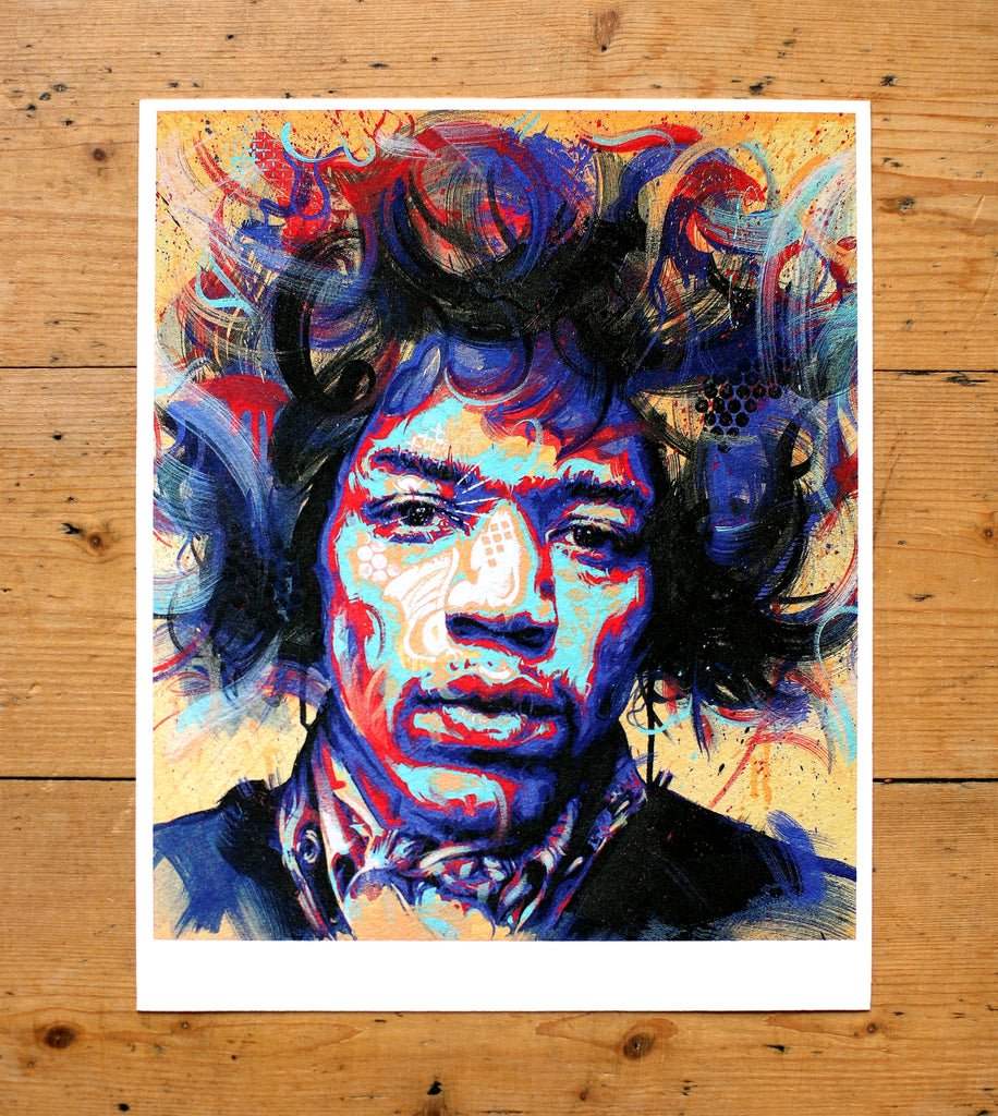 Jimi Hendrix Giclee Print